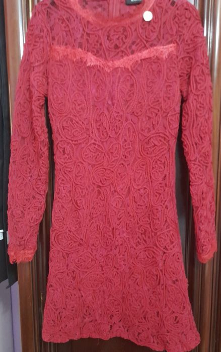 Vestido Rendado Mangano