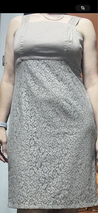 Сукня гіпюрова літня