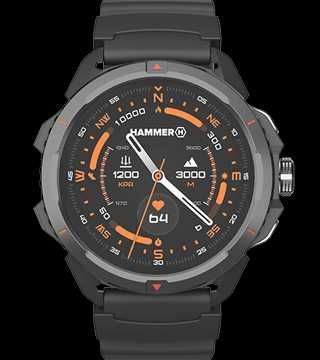 HAMMER Watch 2  Smartwatch resistente para desporto radicais ou trilha