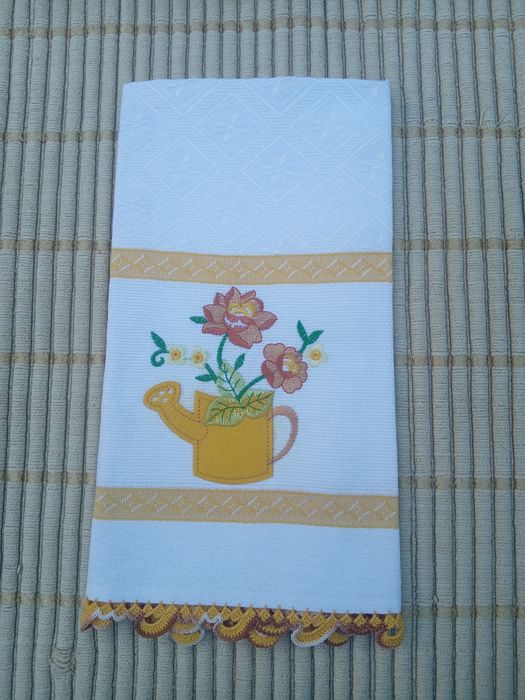 Panos de decoração com croché