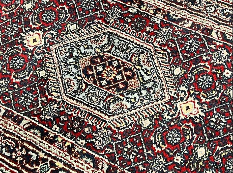 2 tapetes PERSAS BIDJAR, Lã s/Algodão, manuais, 135x67 cm / 130x70 cm