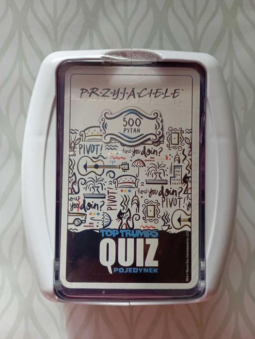 Gra Top Trumps Friends Przyjaciele Quiz nowa