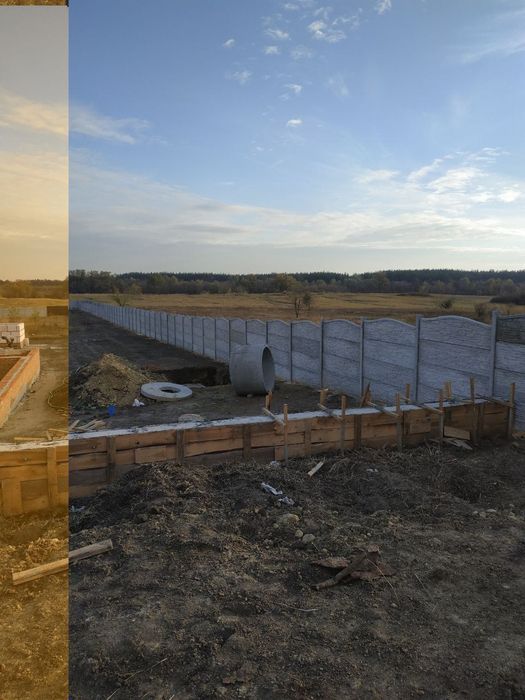 РОЗПРОДАЖ‼️БЕТОННІ СТОВПЧИКИ стовпи Сітки рабиці Ворота Faac Steelon