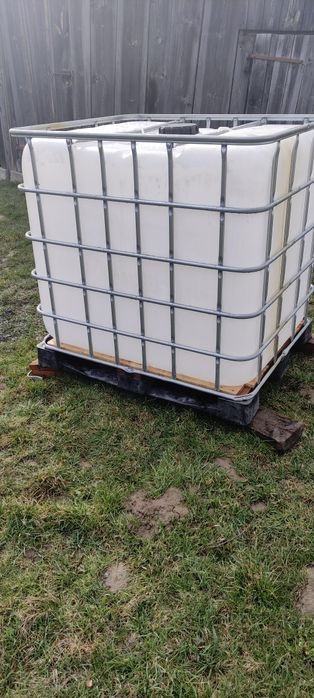 Mauzer 1000l.Zbiornik na deszczówkę (Beczka)