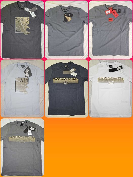 Koszulka armani t-shirt boss koszulki męskie aj hb nowość