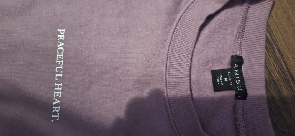 Bluza wrzosowa rozm. M