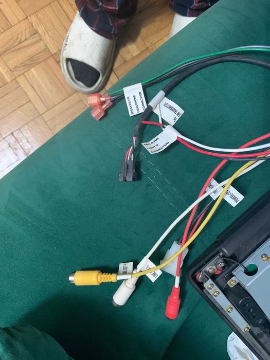 monitor sufitowy kamper, Jacht