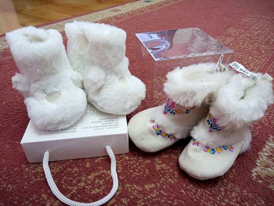 Ubrania na chrzest + buciki