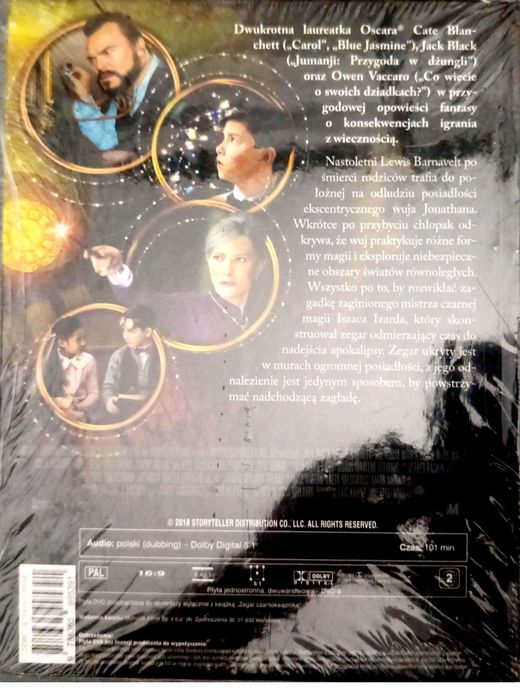 Zegar Czarnoksiężnika dvd nowy