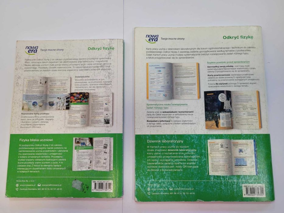 Podręcznik do fizyki kl 2 plus karty pracy