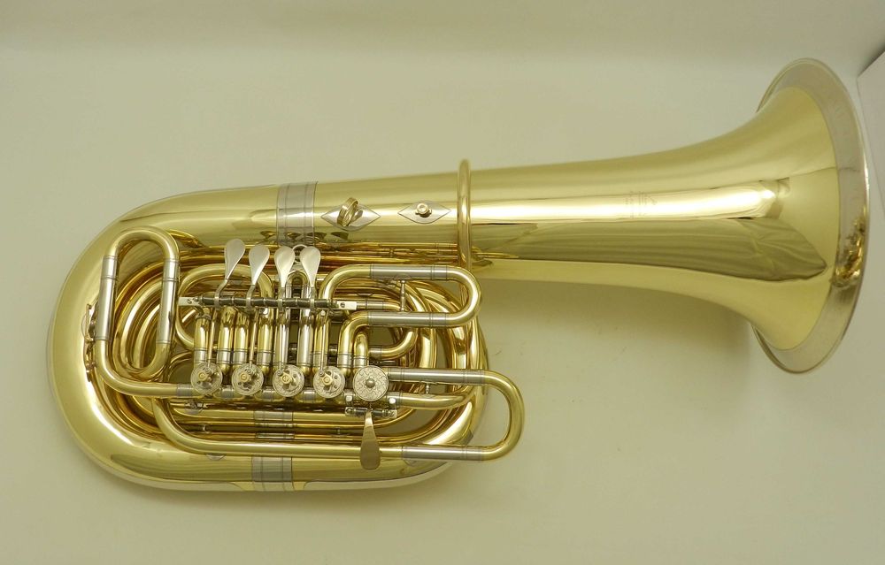 Tuba CC Miraphone Po remoncie kapitalnym model 186 4/4 DR24-029