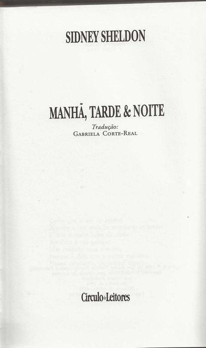 Manhã, Tarde & Noite
