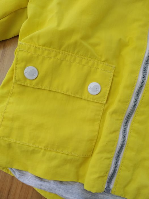 Żółta kurtka HM przejściowa wiosenna 80