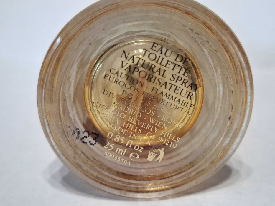Pusta butelka po perfumach Laura Biagotti Roma 25 ml dla kolekcjonerów