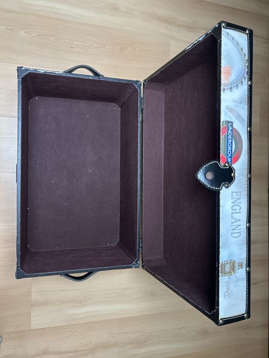 Baú de arrumação decorativo London