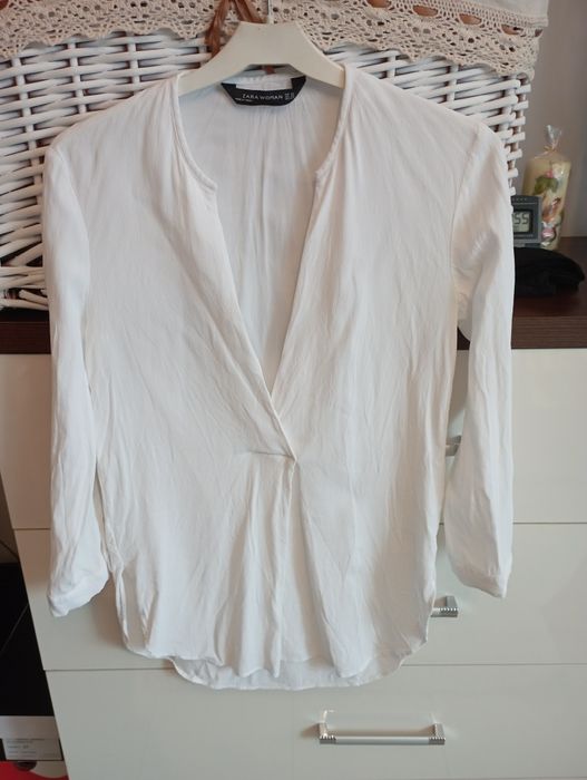 Bluzka biała Zara