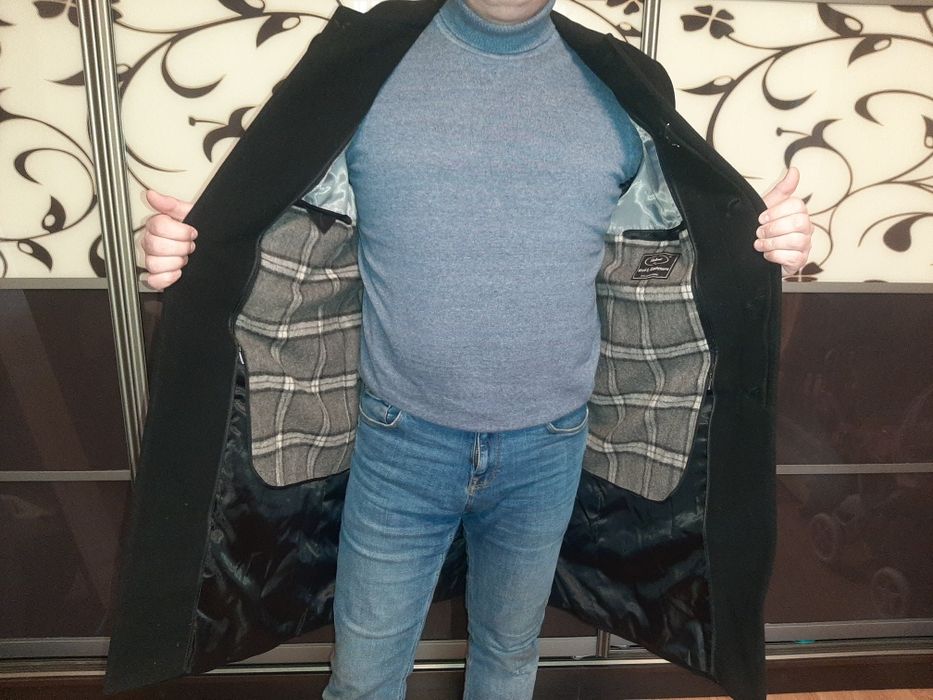 Продам мужское кашемировое пальто