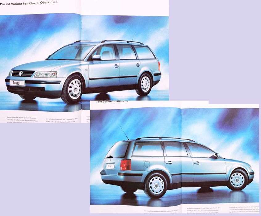 VW Passat B5 Variant '99+Sedan '00-2 prospekty 174str przesyłka GRATIS