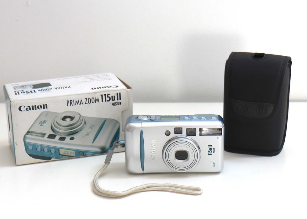 Canon Prima Zoom 115U II máquina fotográfica analógica vintage