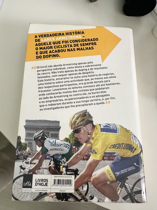 Livro Lance Armstrong “O Ciclista”