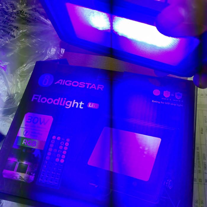 Foco Projector LED RGB