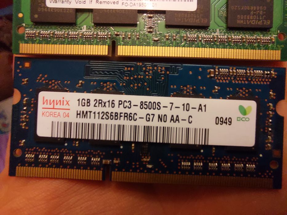 hynix2GB PC3-10600S ASint DDR3 2GB-1333 Samsung2GB PC3-8500S hynix1GB
