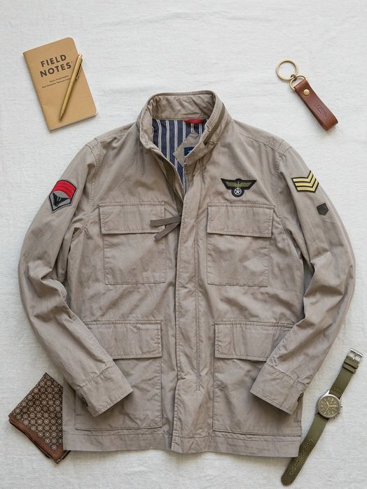 Kurtka Military Field Jacket Jack&Jones Premium M65 klasyka oldmoney preppy jak Ralph Lauren