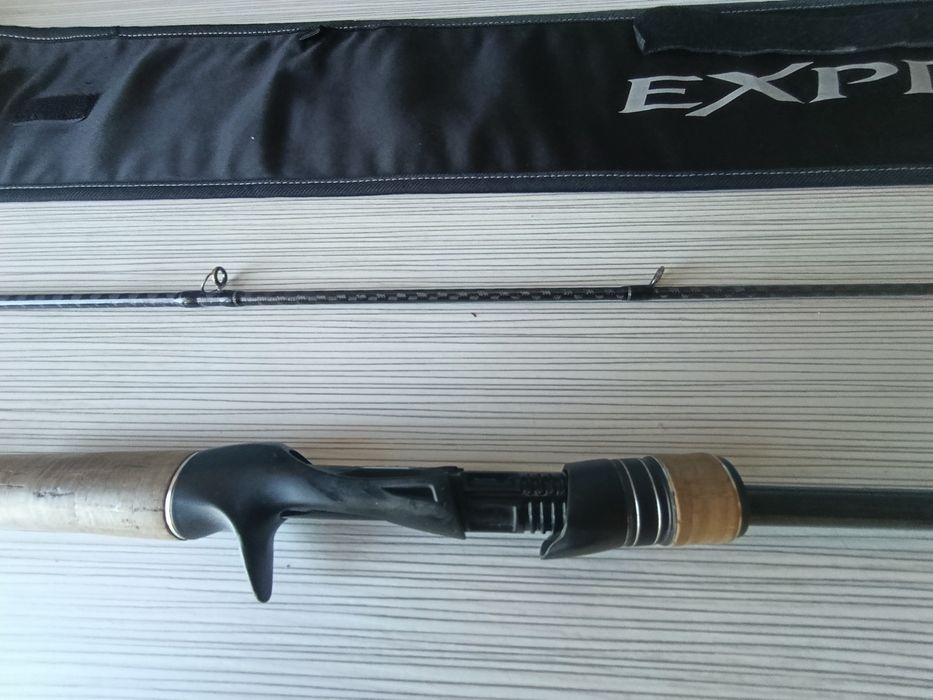 Спінінг кастінговий Shimano Expride 166M-2,  шпуля кастингова тюнингована