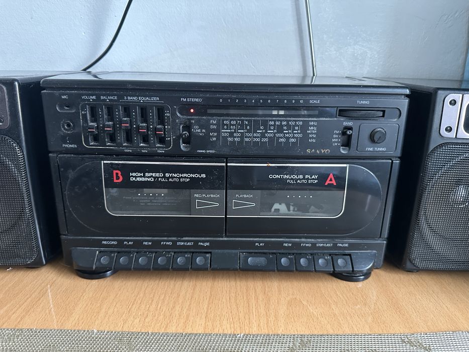 radiomagnetofon Sanyo