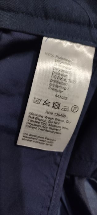 Garnitur męski granatowy