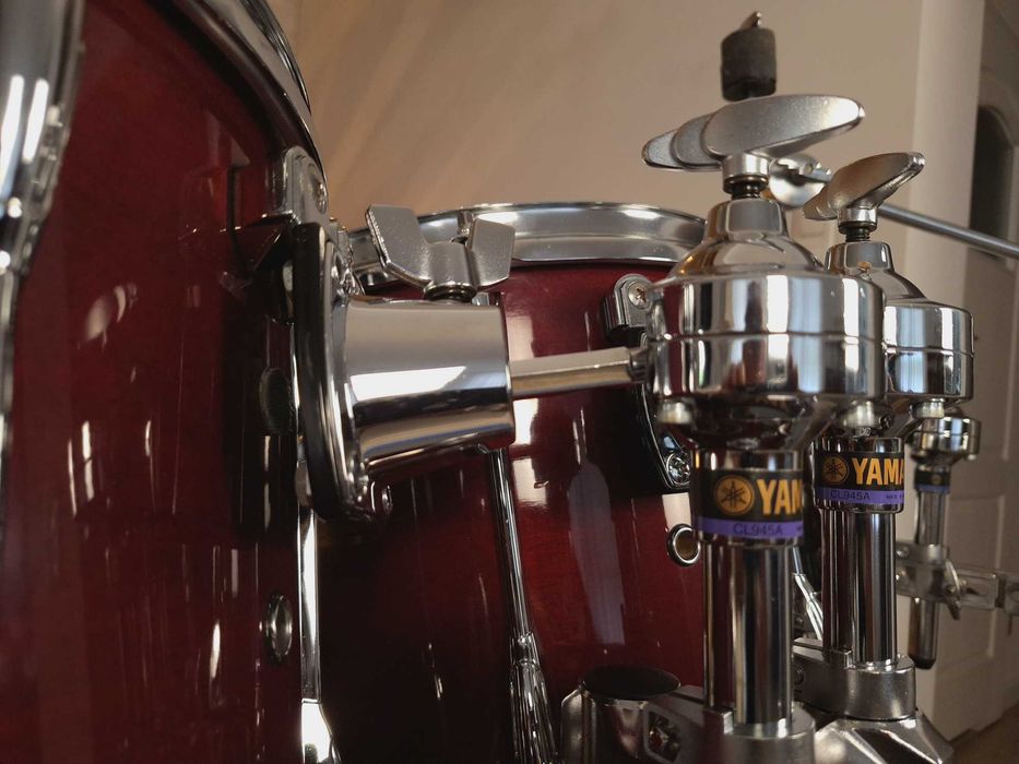 Perkusja Yamaha Stage Custom Advantage | 1 właściciel | Pokrowce | + 10” TOM | Tama HP200P NOWA
