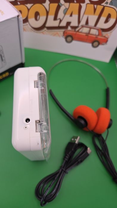 Walkman 2 pary słuchawek z Konwersja kaset do MP3