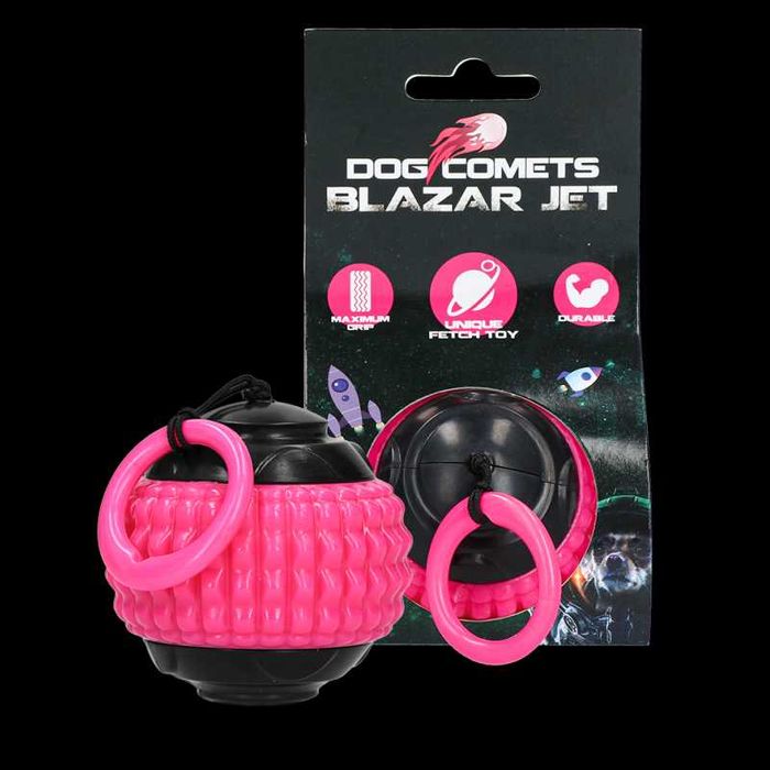 Brinquedo Dog Comets Blazar Jet Rosa, Verde  Laranja – Novo!