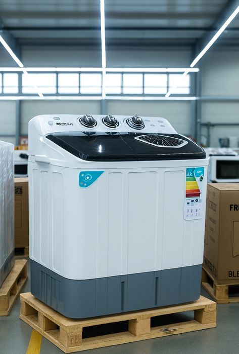 Стиральная машина напівавтомат 6кг стиралка з віджимом Grunhelm НОВІ