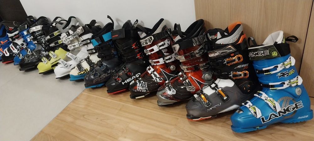 Гірськолижні, лижні черевики Atomic, Head, Salomon, Lange, Dalbello