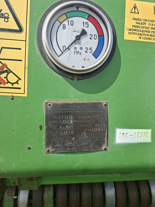 Prasa SIPMA Z276/1 2002 rok