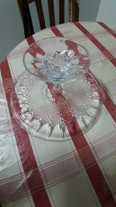 Peça nova em vidro cristal