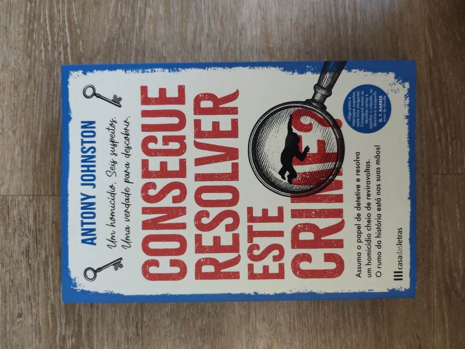 "Consegue resolver este crime" - Antony Johnston
