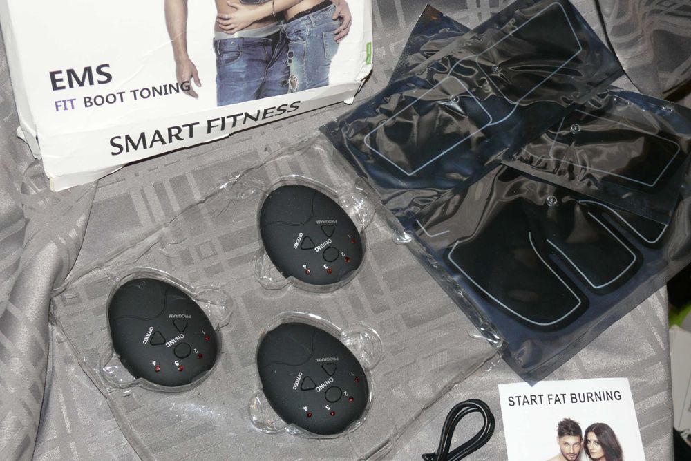 Estimulador Abdominal Muscular Elétrico  EMS Beauty Body