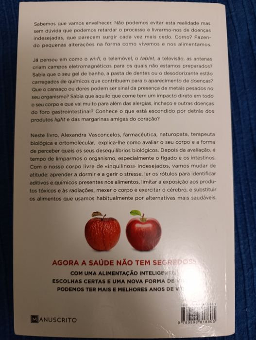 Livro "o segredo de se manter jovem e saudável"