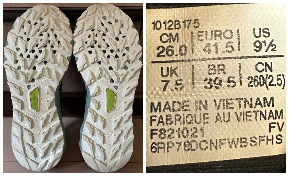 Трейловые кроссовки Asics GEL-Trabuco 10 GTX р.EUR-41,5/40-26 см.