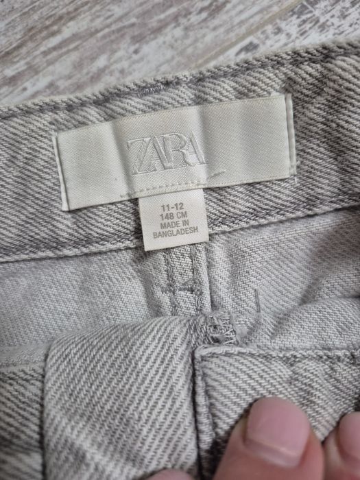 Юбка шорты джинсовые zara next 140