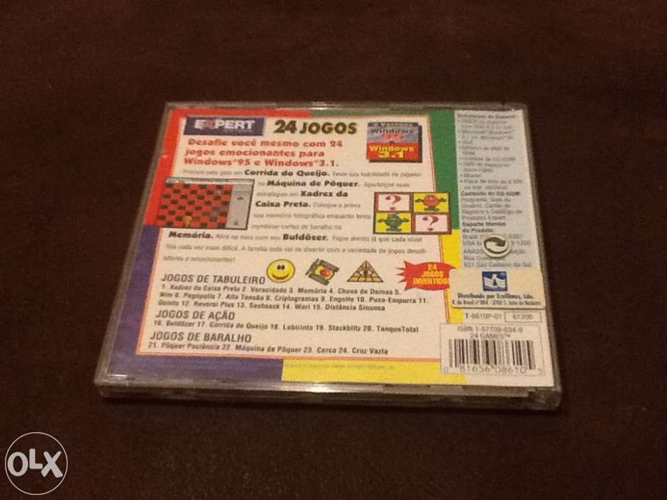 CD de Jogos para Windows 95