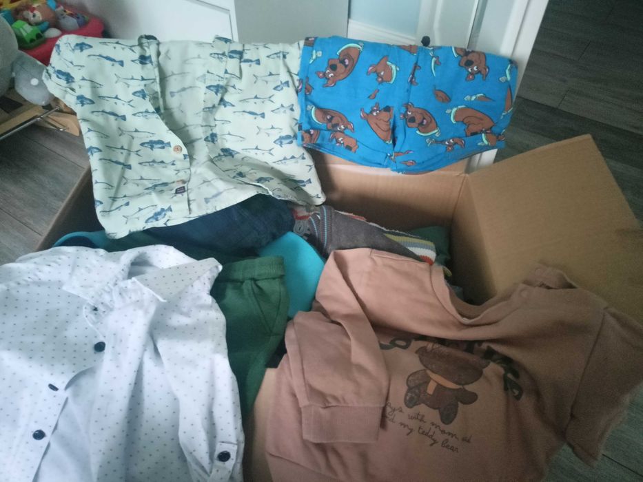 Ubranka dla chłopca 86/92