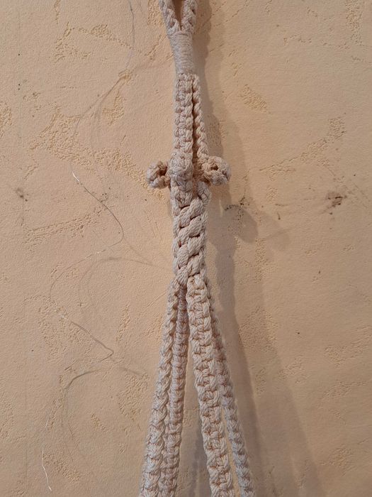 Макраме - підвіс для домашньої рослини + подарунок