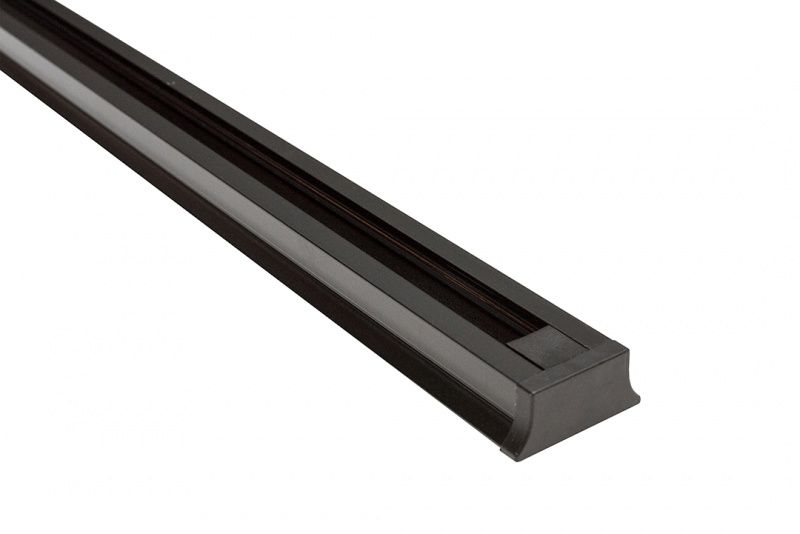 Шинопровід (шина, трек) для трекових LED світильників алюмінієвий 1-2м