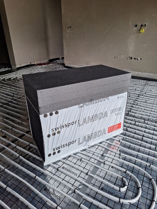 Styropian grafitowy 7 cm Swisspor LAMBDA 100 031 dach podłoga 5,5 m2