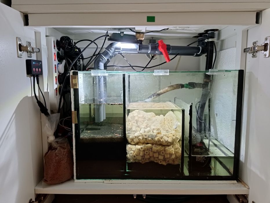 Akwarium 240L Sump Komin tlo
