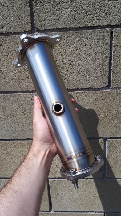 Downpipe Audi A4 B9 2.0TFSI Даунпайп Ауди А4 б9