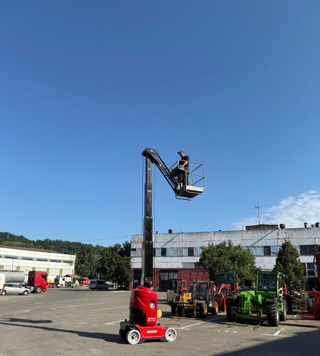 Вертикальний щогловий електричний підйомник MANITOU 100VJR 10 метрів
